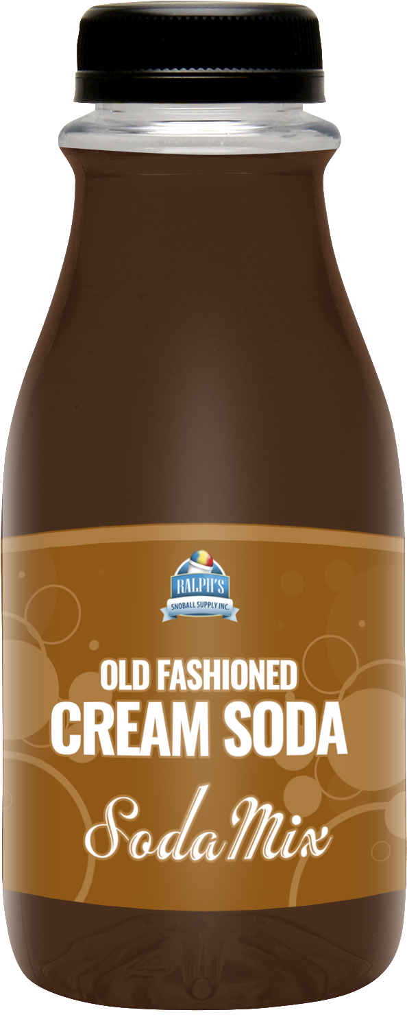 Old Fashioned Cream Soda - Glass Bottle (1700x1699), Png Download