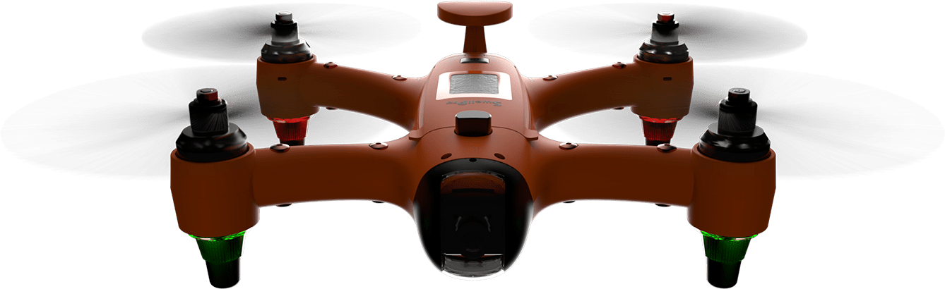 The Compact Waterproof Drone That The Action Sports - Spry Waterproof Drone (1338x410), Png Download