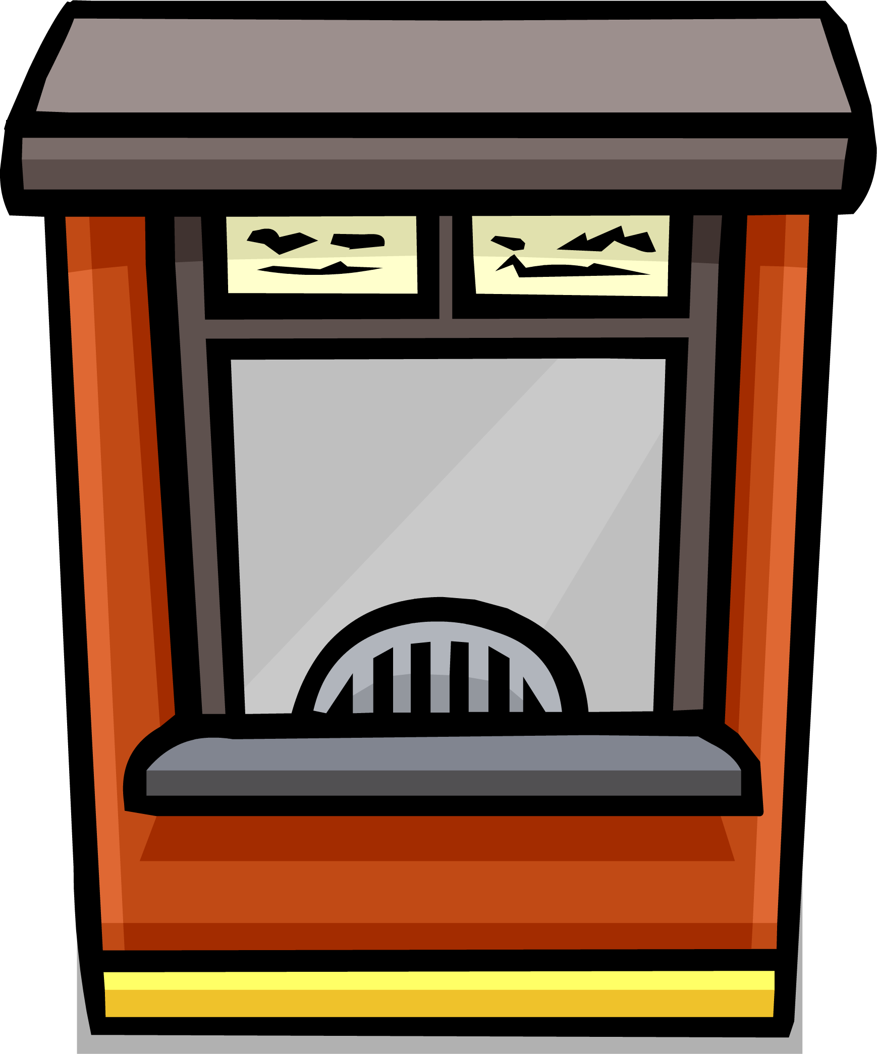 Ticket Booth Sprite 001 - Ticket Booth Clip Art (1738x2090), Png Download