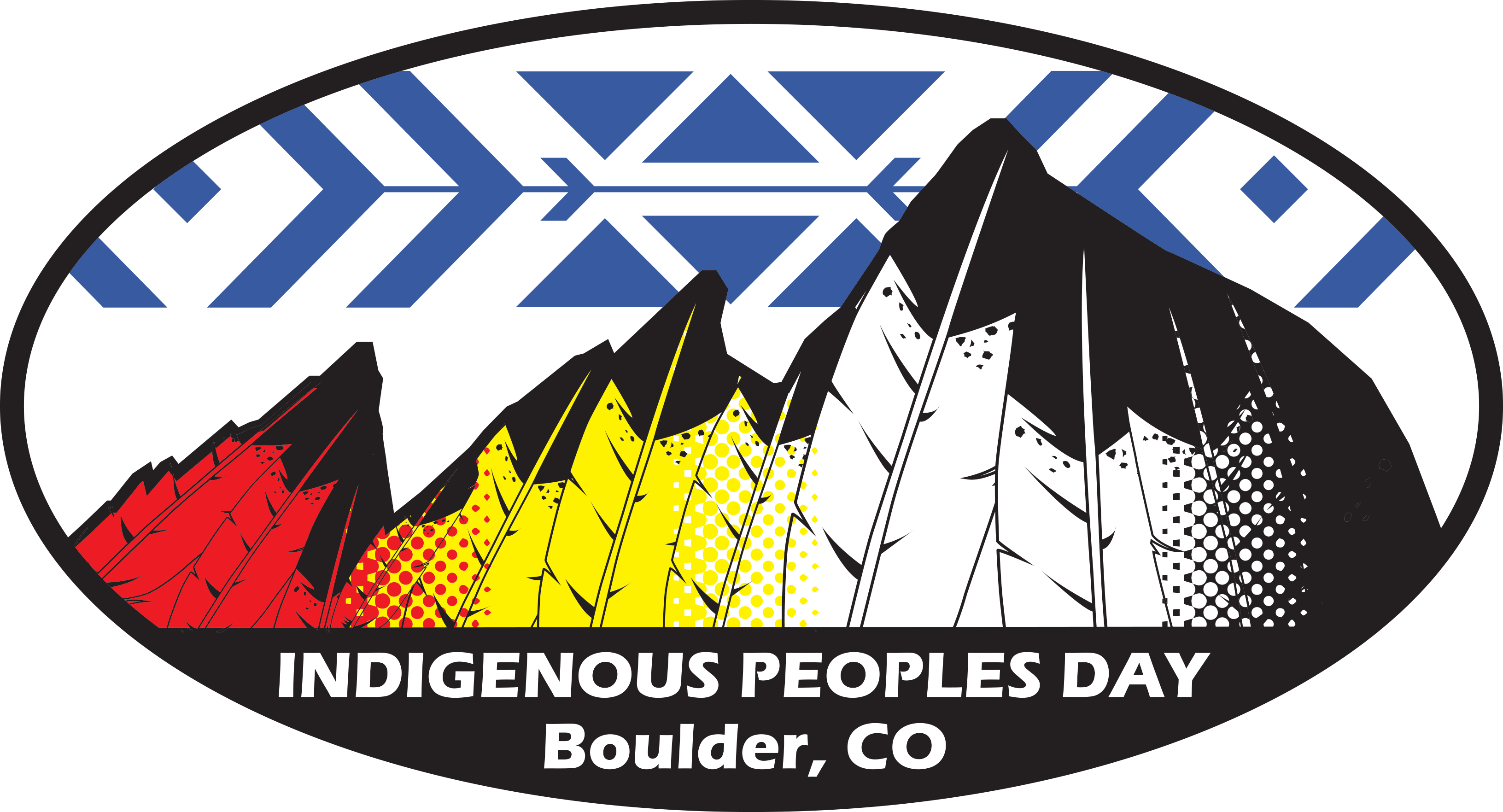 Indigenous Peoples Day Logo Circle - Native American Rights Fund (3263x1763), Png Download