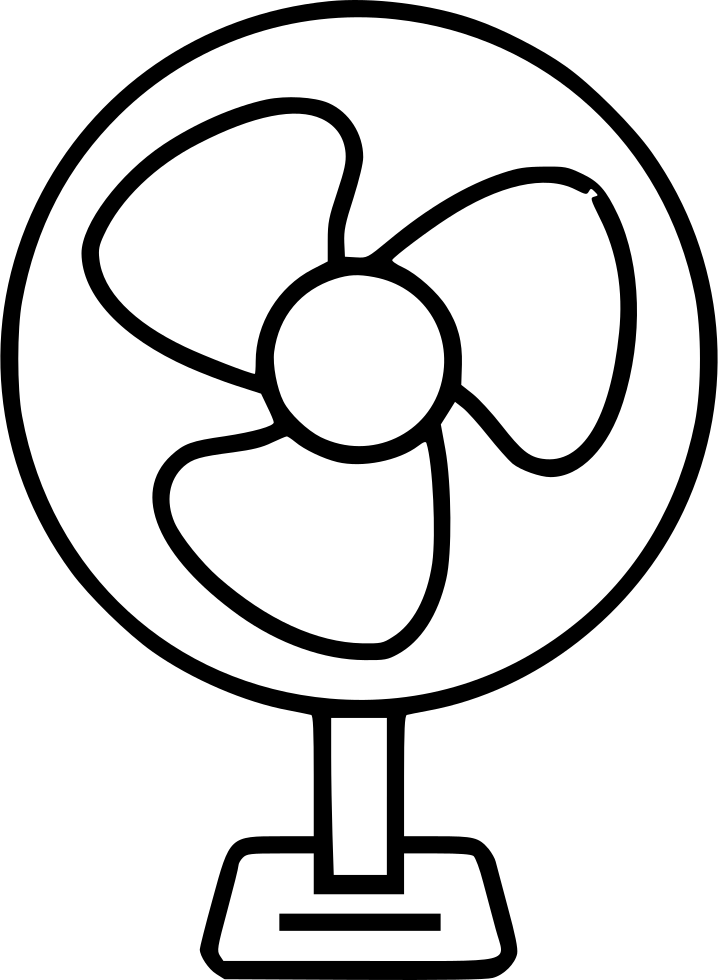 Table Fan - - Fan (718x980), Png Download