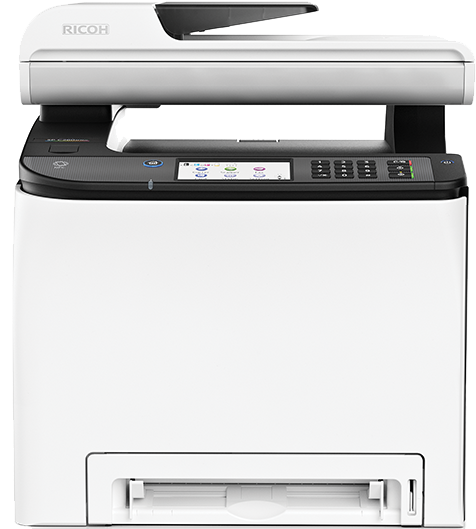 Ricoh Sp C262sfnw Color Laser Multifunction Printer - Ricoh Sp C262sfnw (504x528), Png Download