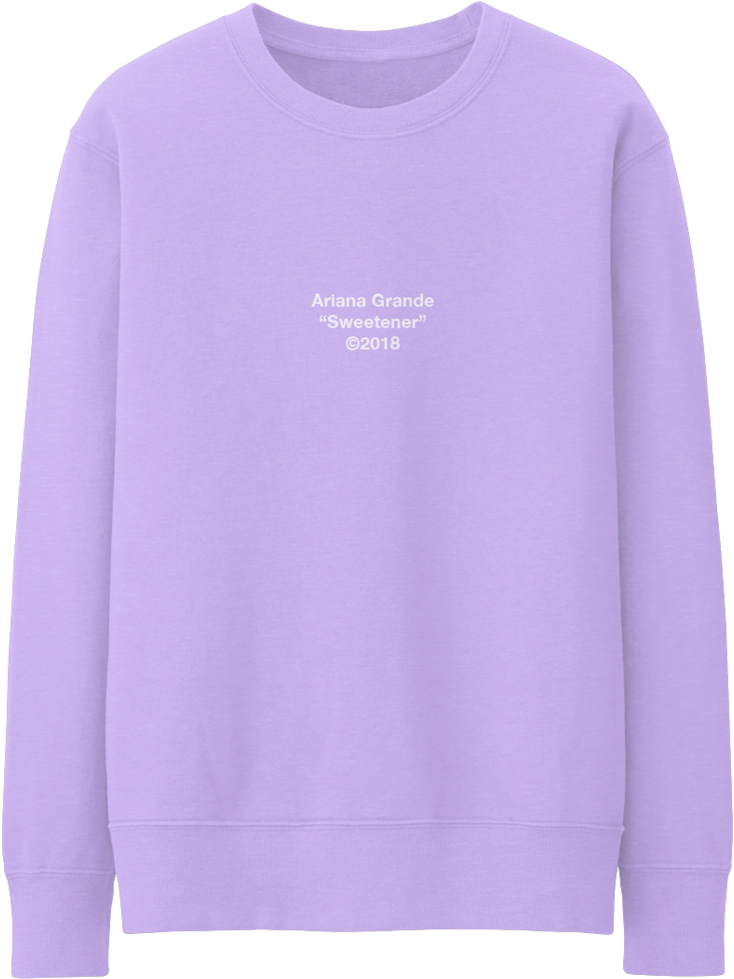 Sweetener Track Crew Album - Ariana Grande Sweetener Clothes (1024x1024), Png Download