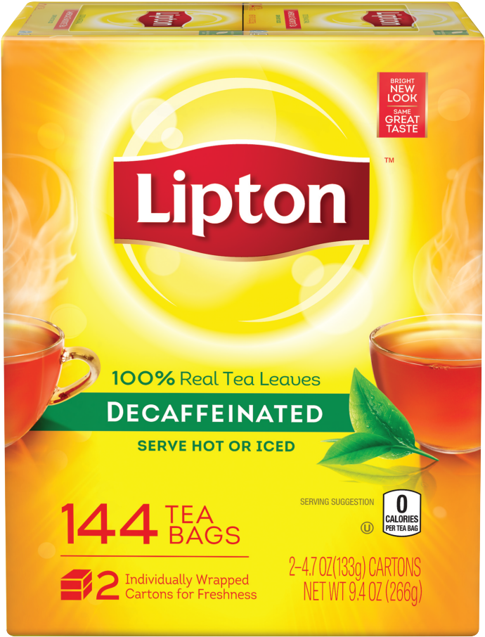 Lipton Black Tea (985x985), Png Download