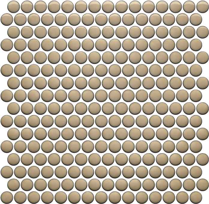 Penny Round Bright Sand - Roca Tile Penny Round (948x693), Png Download