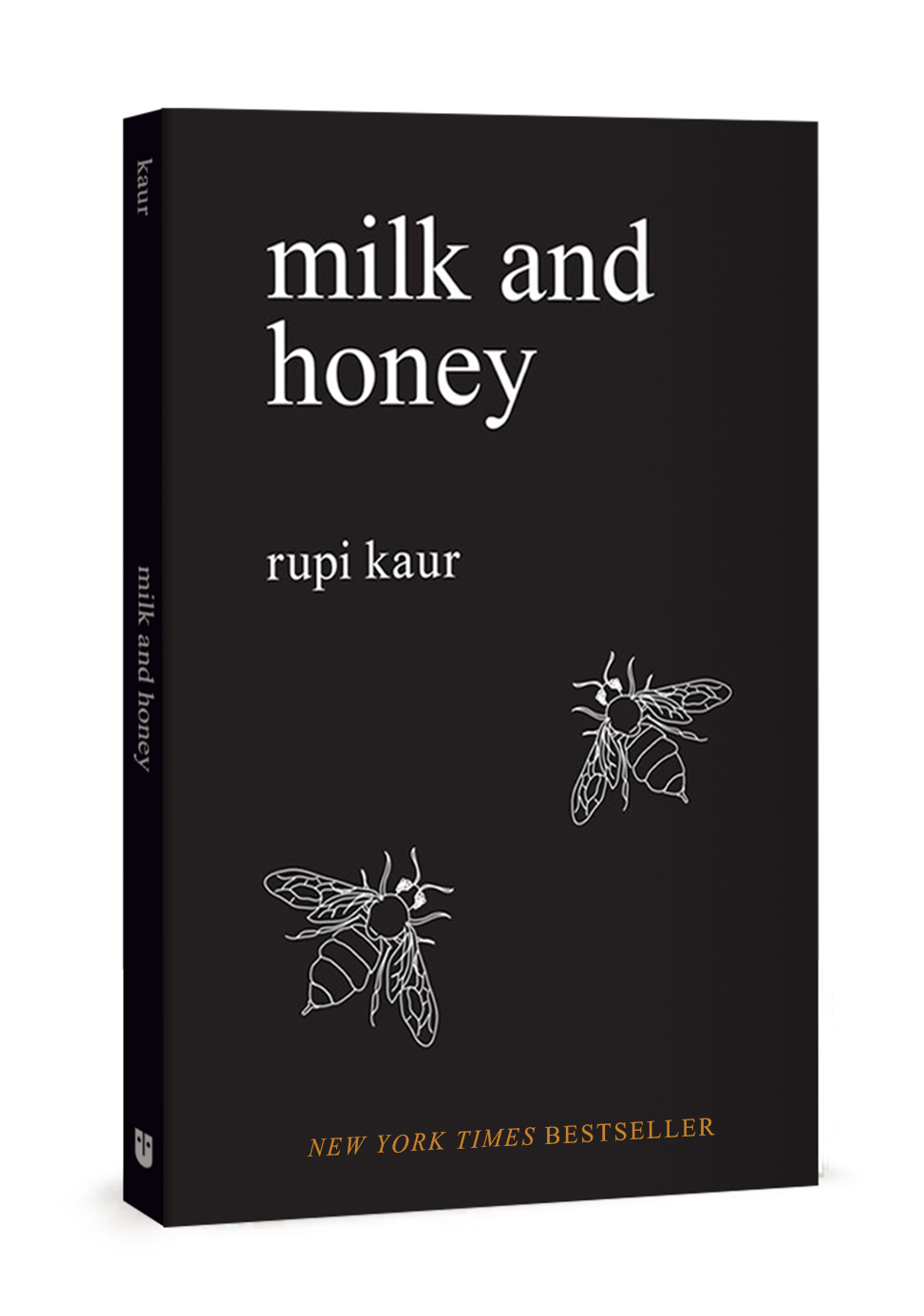 Milk And Honey Png - First Edition: Milk And Honey By Rupi Kaur (1000x1387), Png Download