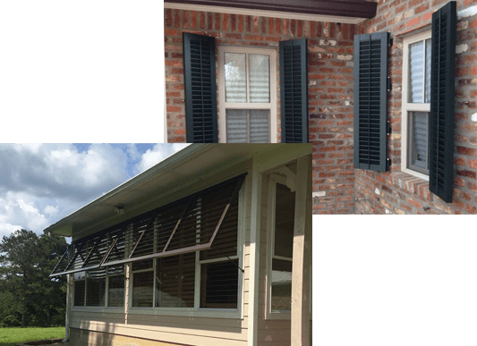 Exterior Shades - Window Blind (533x387), Png Download