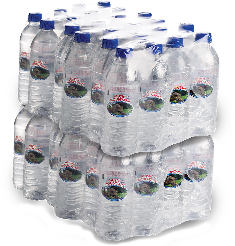 Bottled Water - Case Of Water Bottles Transparent (992x1041), Png Download