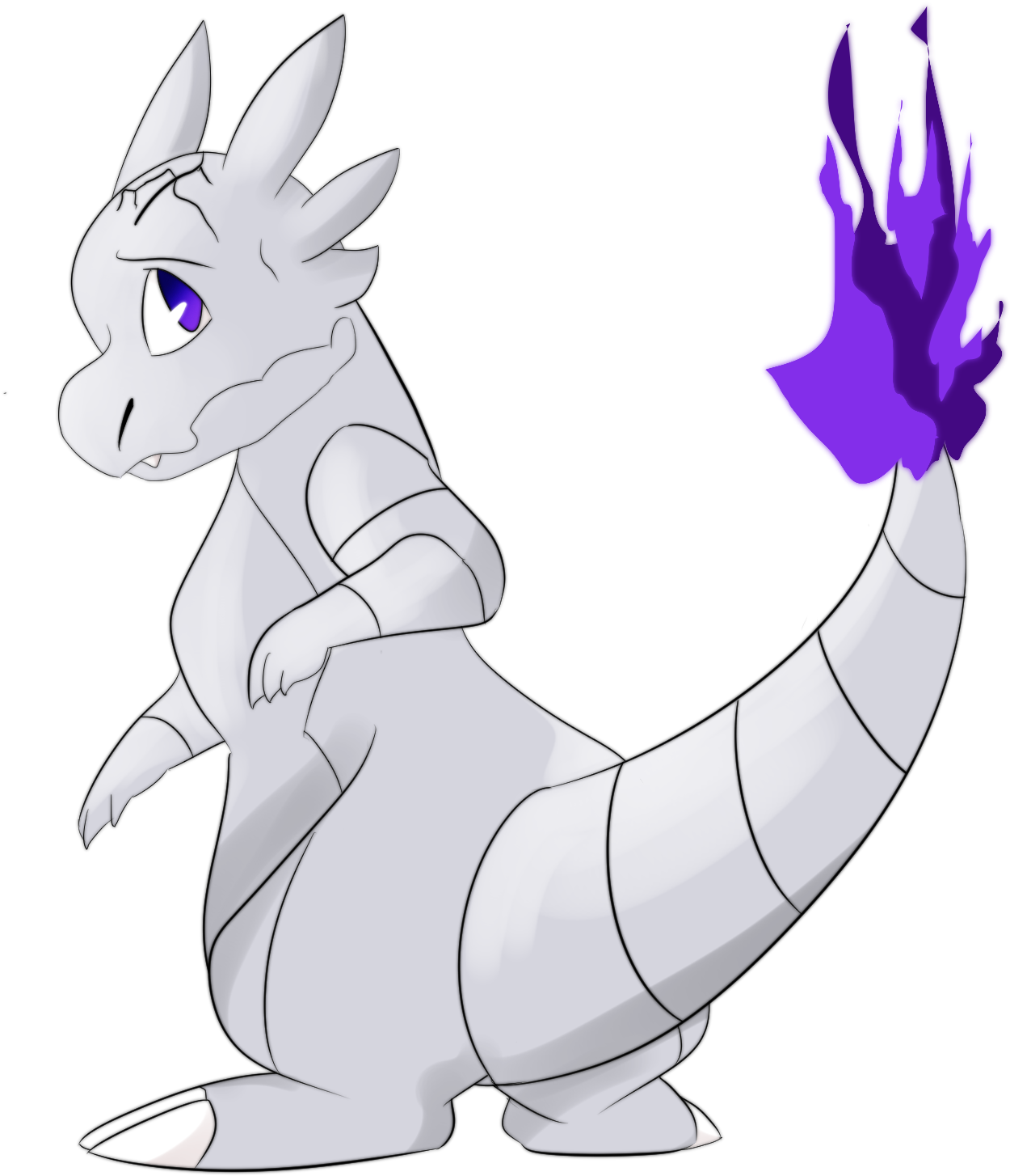 Commission - Delta Charmander - Charmander (1762x1704), Png Download