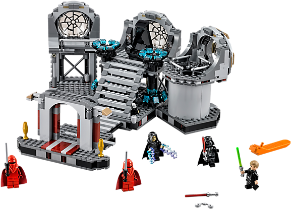 Death Star Final Duel - Death Star Final Duel Lego (600x450), Png Download
