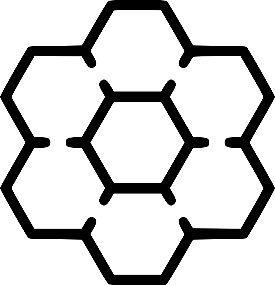 Honey Bee Honeycomb Beehive Apitherapy Comments - Hexagon Icon (944x980), Png Download