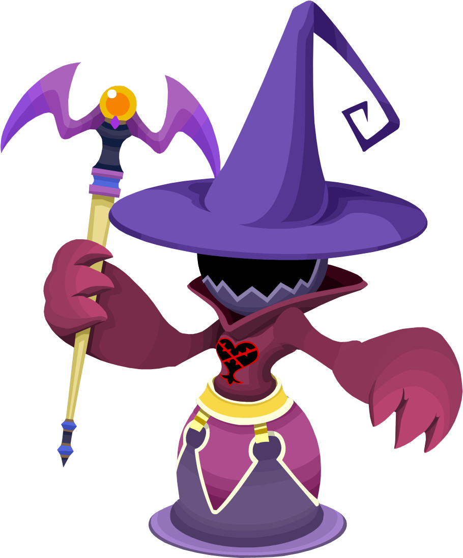 Wizard - Wizard Heartless Kingdom Hearts (990x1186), Png Download