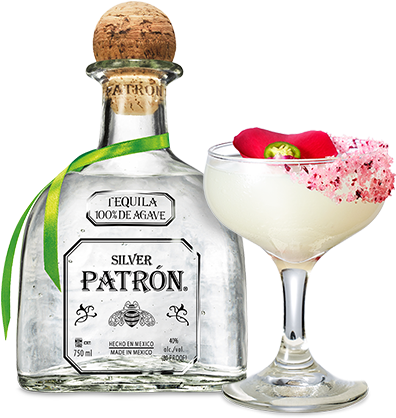Patron Silver Blanco Tequila (575x430), Png Download