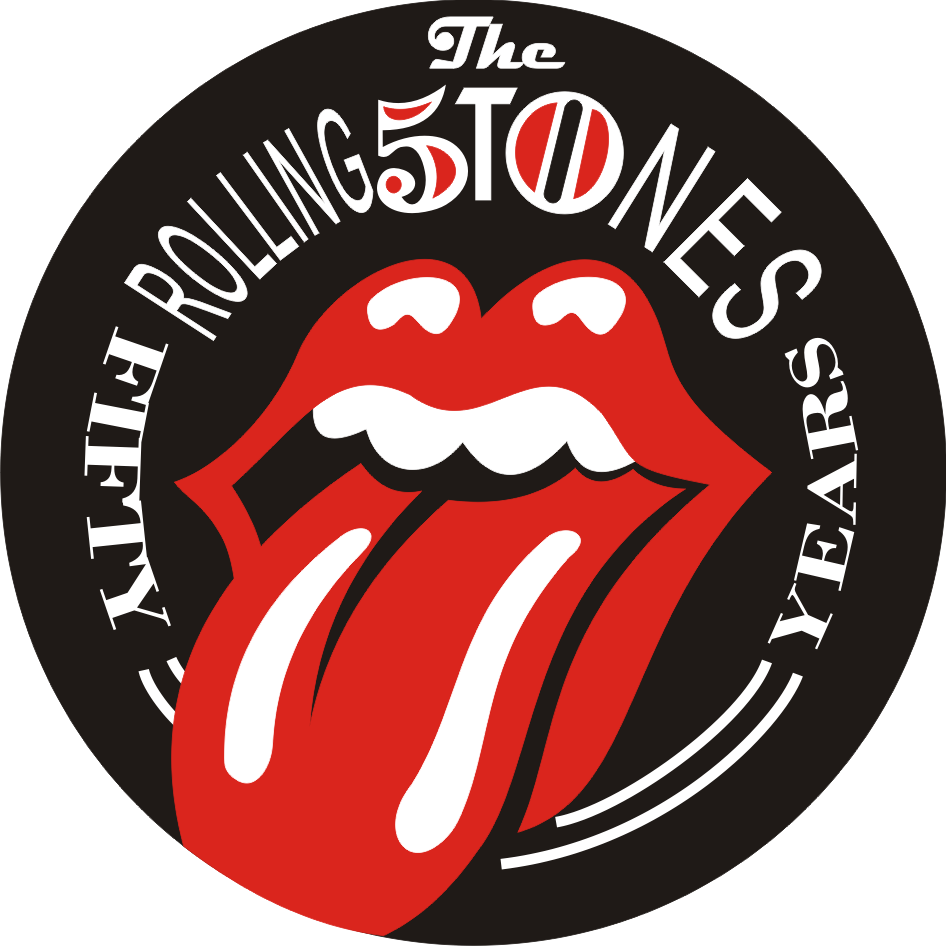 Rolling Stones Tongue Logo - Rolling Stones Fifty Years (946x946), Png Download