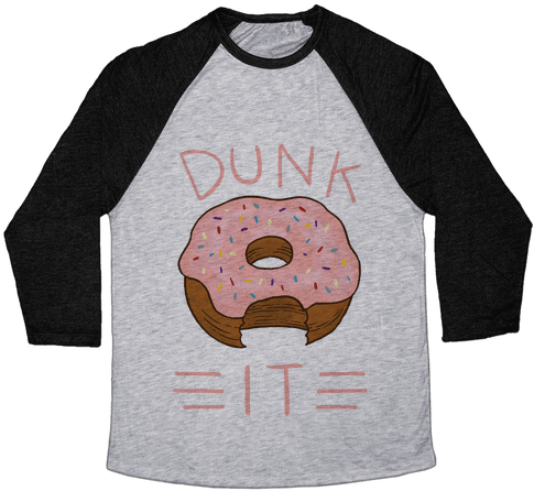 Dunk It Baseball Tee - Marie Curie Shirt (484x484), Png Download