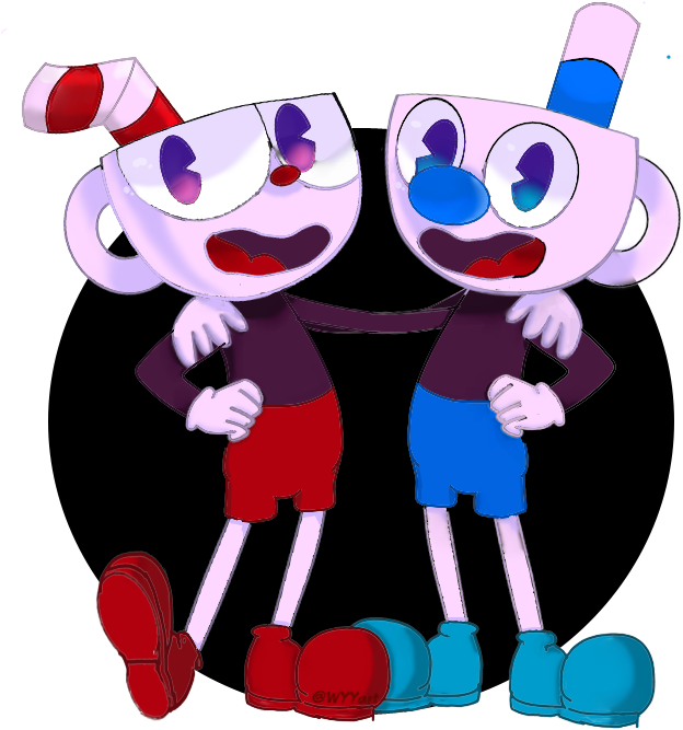 Cuphead - Medibang Inc. (750x750), Png Download