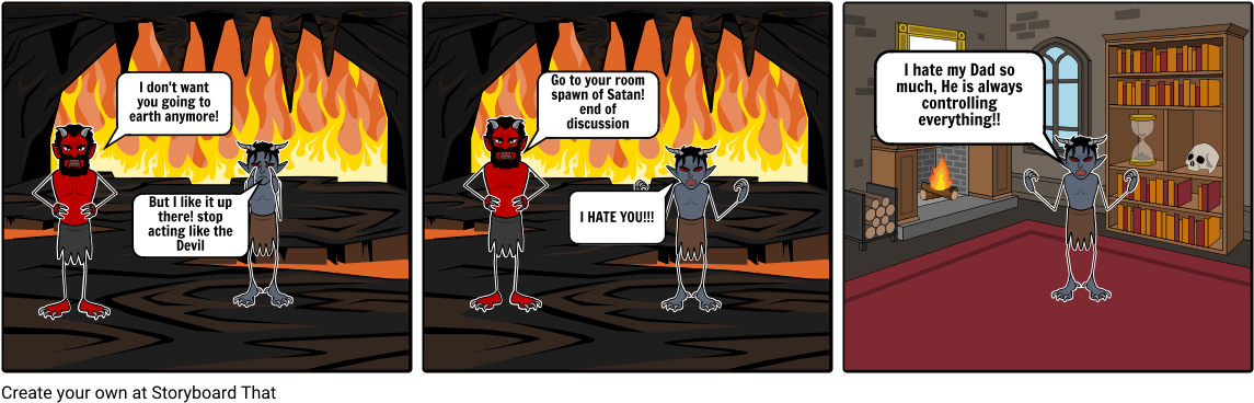 Authoritarian Devil - Cartoon (1164x385), Png Download