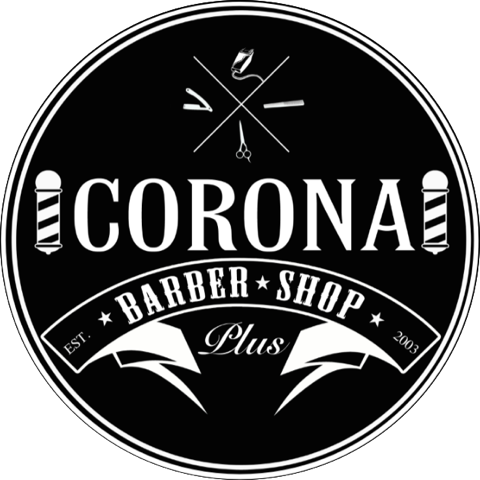 Corona-barbershop - Label (480x480), Png Download