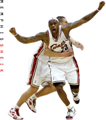 Lebron James Shooting Png - Lebron James Transparent Shooting (353x400), Png Download