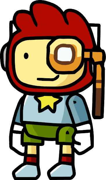 Eye Monocle Png Download - Scribblenauts Maxwell (365x619), Png Download