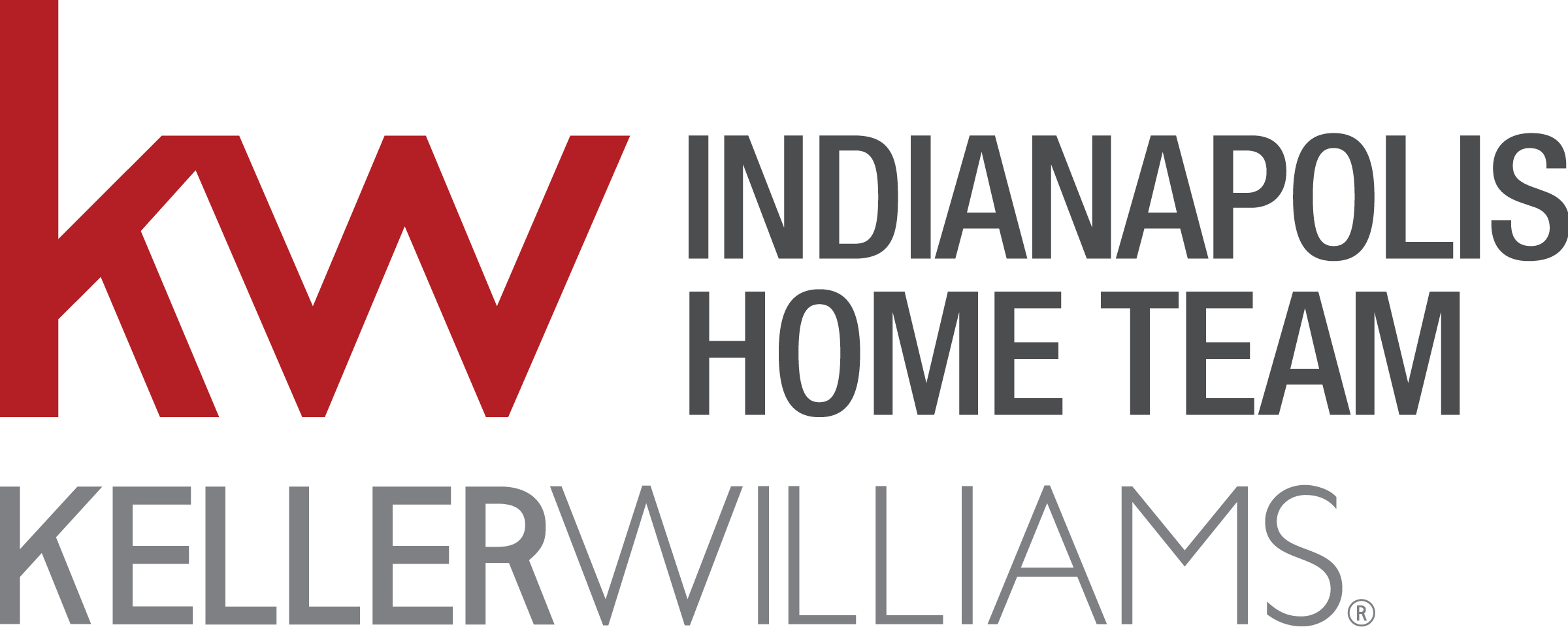 Indianapolis Home Team With Keller Williams Realty - Keller Williams Realty (2400x959), Png Download