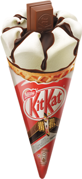 Nestle Kitkat Ice Cream (372x372), Png Download