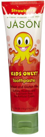 Jason Kids Only Strawberry Toothpaste 119g - Jāsön Kids Only! Toothpaste (450x450), Png Download