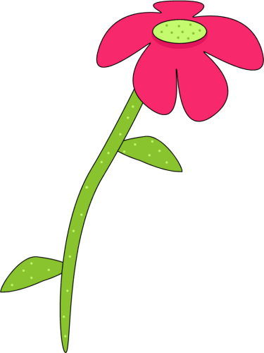 Flower Clipart Light - Flower Clipart (375x500), Png Download