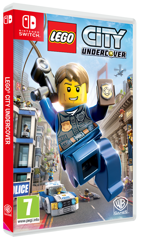 Adam Et Ender - Lego City Undercover (nintendoswitch) (500x811), Png Download