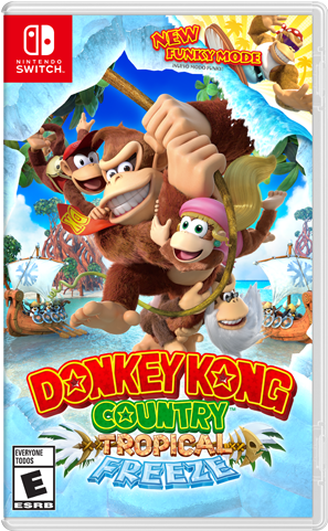 Donkey Kong Country - Donkey Kong Tropical Freeze Nintendo Switch (640x480), Png Download