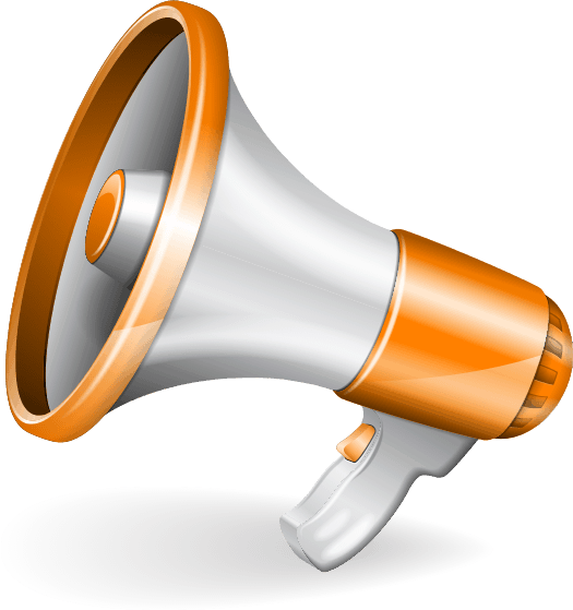 Case Ida Megaphone - Loudspeaker (525x559), Png Download