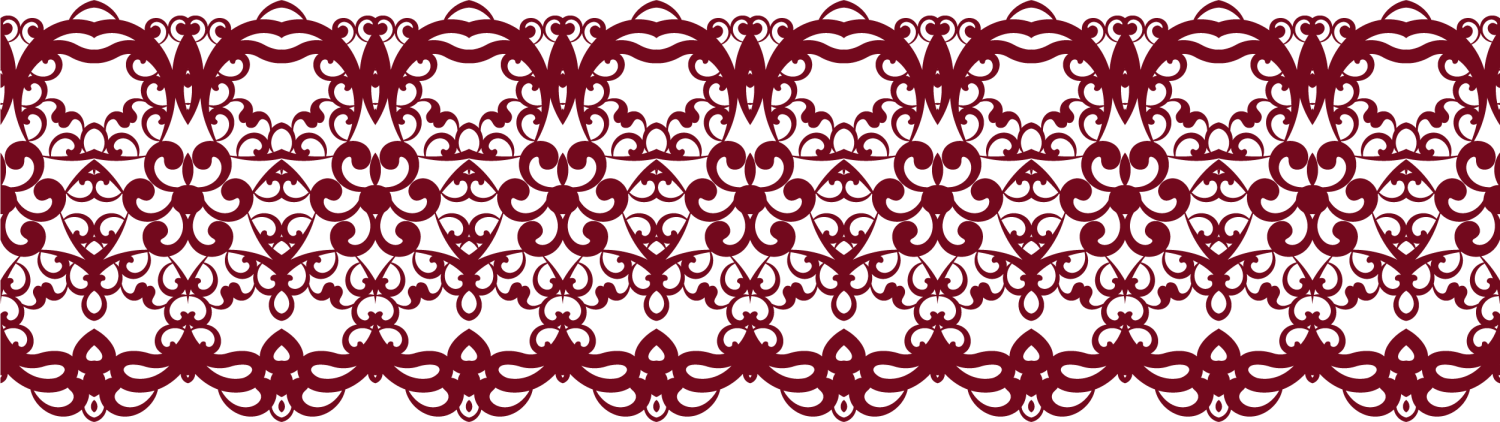 Banner Royalty Free Stock Pattern Coffee Transprent - Lace (1500x422), Png Download