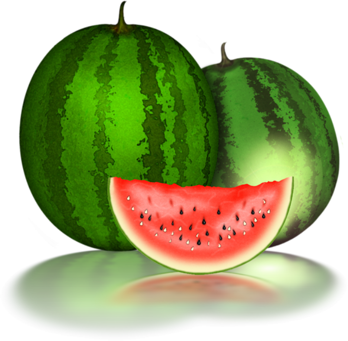 Watermelon Png Free Image - Watermelon (700x686), Png Download