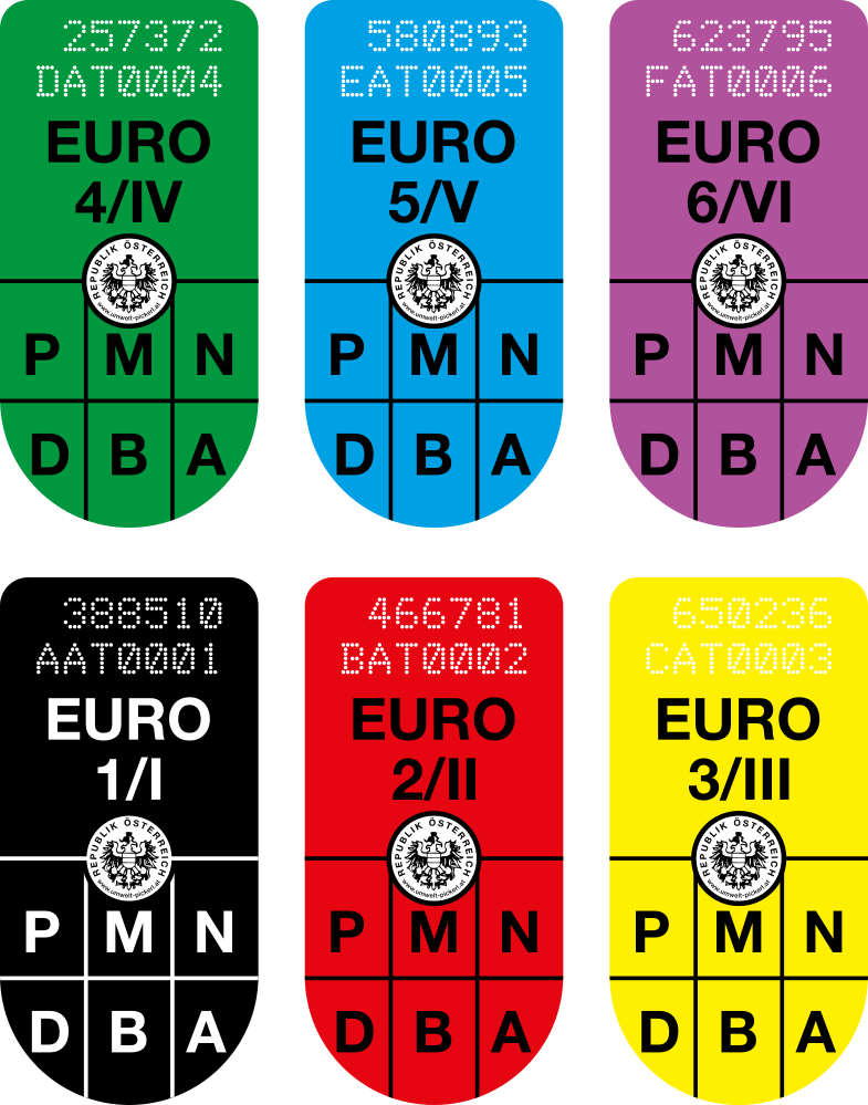 Toutes Les Informations Sur La Vignette Française Crit'air - Abgasplakette Österreich (785x999), Png Download