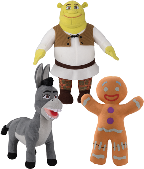 Shrek Asst - - Shrek Plush Toy Factory (513x600), Png Download