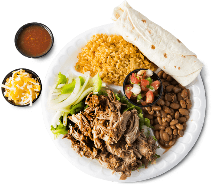 Quality Meat On Every Plate - Bullritos Burrito (726x612), Png Download