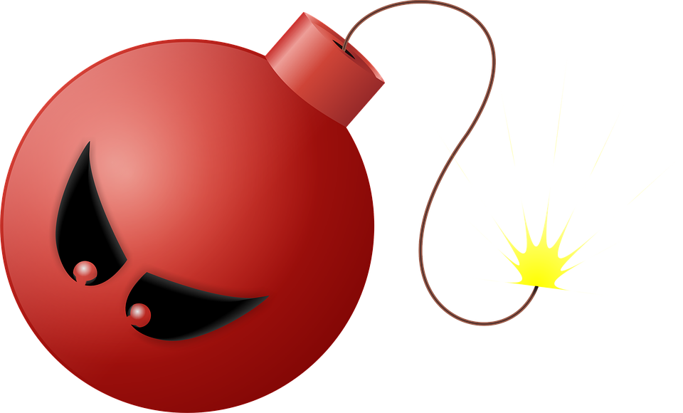 Diwali Cracker Ban - Bombe Rouge (960x580), Png Download