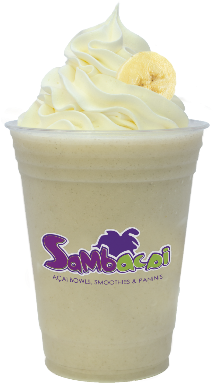 Banana - Vanilla Ice Cream (1000x1510), Png Download