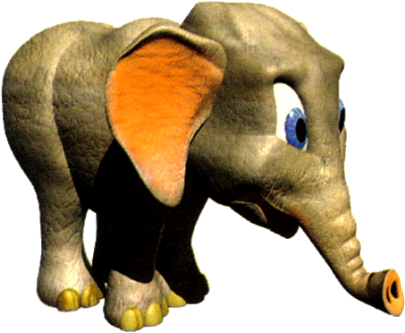 Donkey Kong Ellie (501x420), Png Download