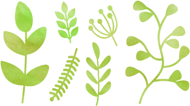 Free Vector Free Watercolor Natural Elements - Watercolor Painting (700x490), Png Download