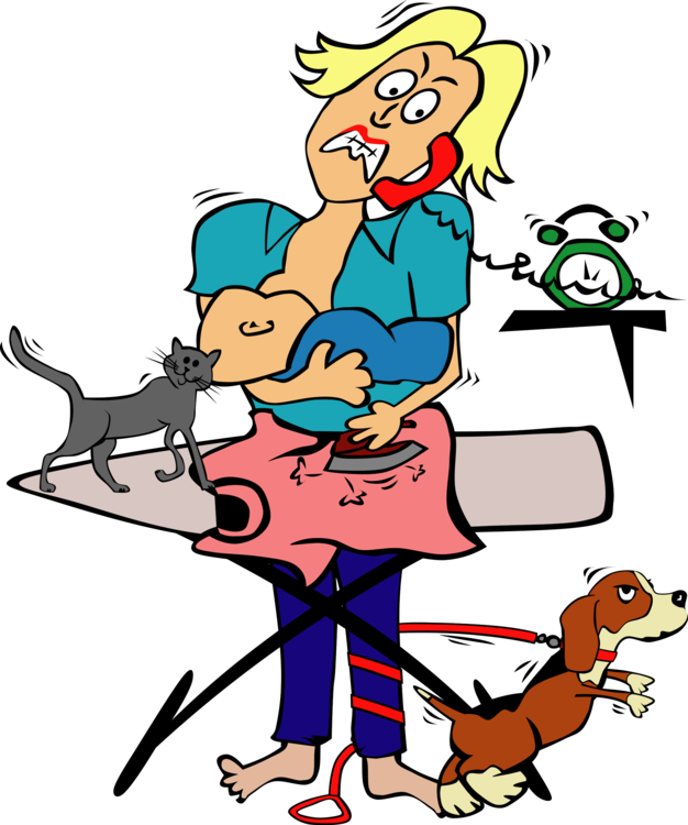 Mother And Baby Clipart Png All About Clipart - Funny Mother's Day Clip Art (626x750), Png Download
