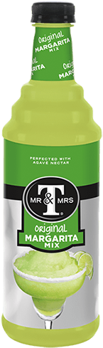 Mr & Mrs T's Margarita Mix - Mr And Mrs T Whiskey Sour Mix (250x500), Png Download