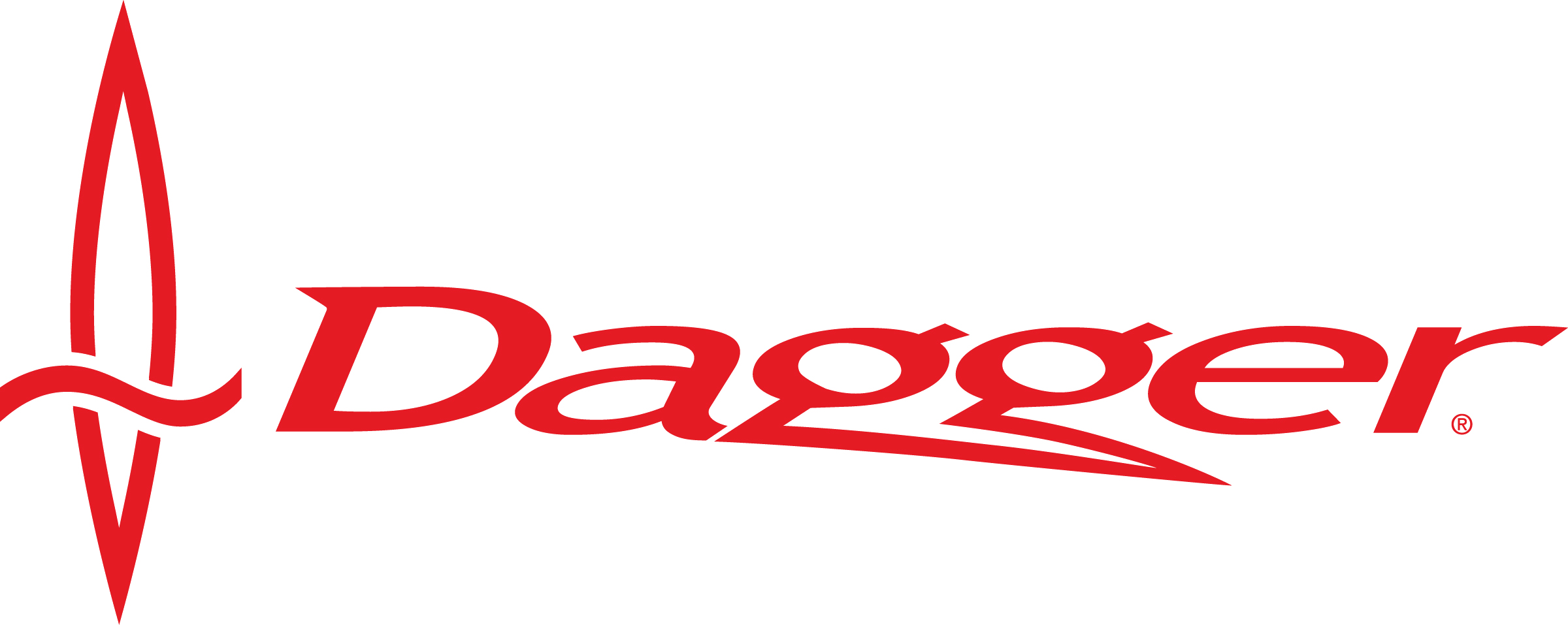 Dagger Kayak Logo Png (2400x957), Png Download