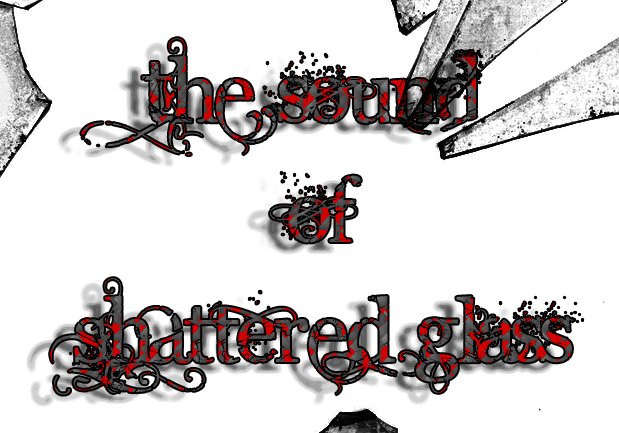 The Sound Of Shattered Glass - Cartoon (619x433), Png Download
