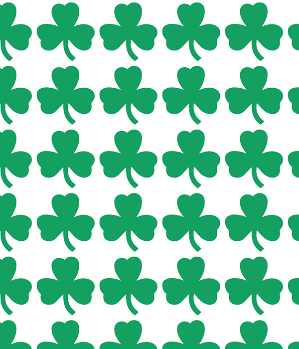 The Typeface Used Is Klavika - Boston Celtics Four Leaf Clover (600x700), Png Download