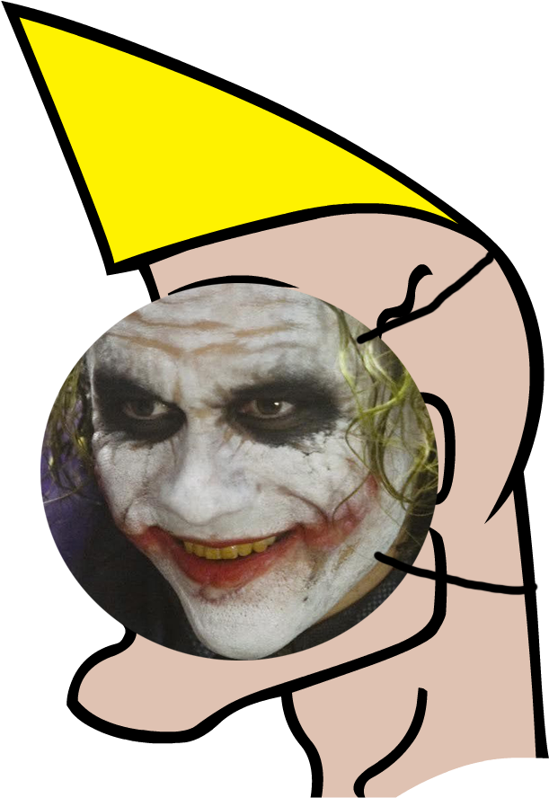 "this Sub Has Really Fallen Into The Hands Of The Pewdiepie - Heather Ledger Joker As The Nurse (1000x994), Png Download