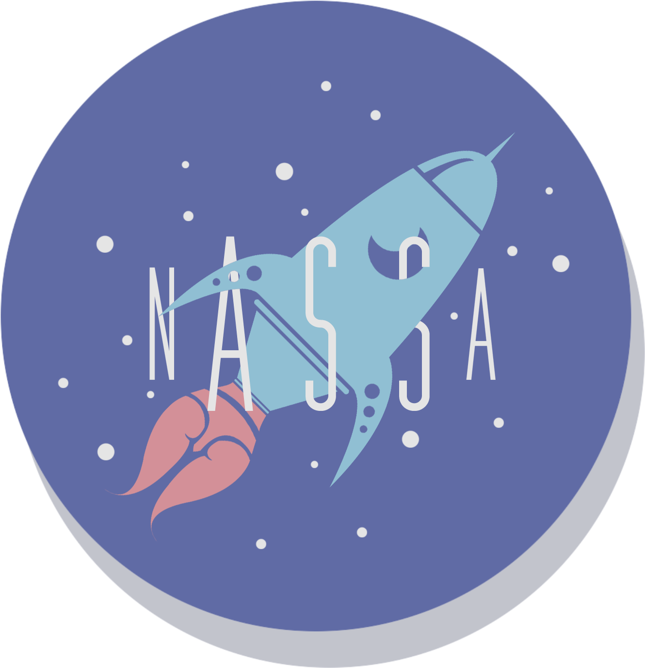 I Made A Nasa Logo, I Figure I'll Receive A Job Application - Illustration (2000x2000), Png Download