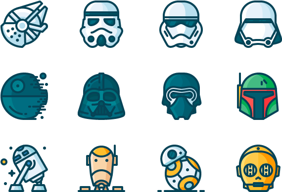 Darth Vader Line Tattoo (1200x740), Png Download