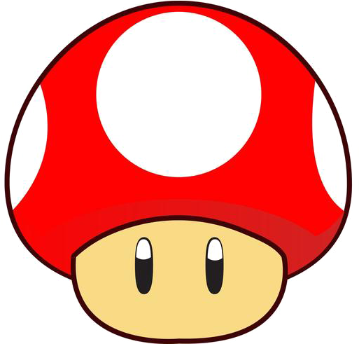 Mario Mushroom Png Pic - Super Mario Mushroom Png (700x490), Png Download