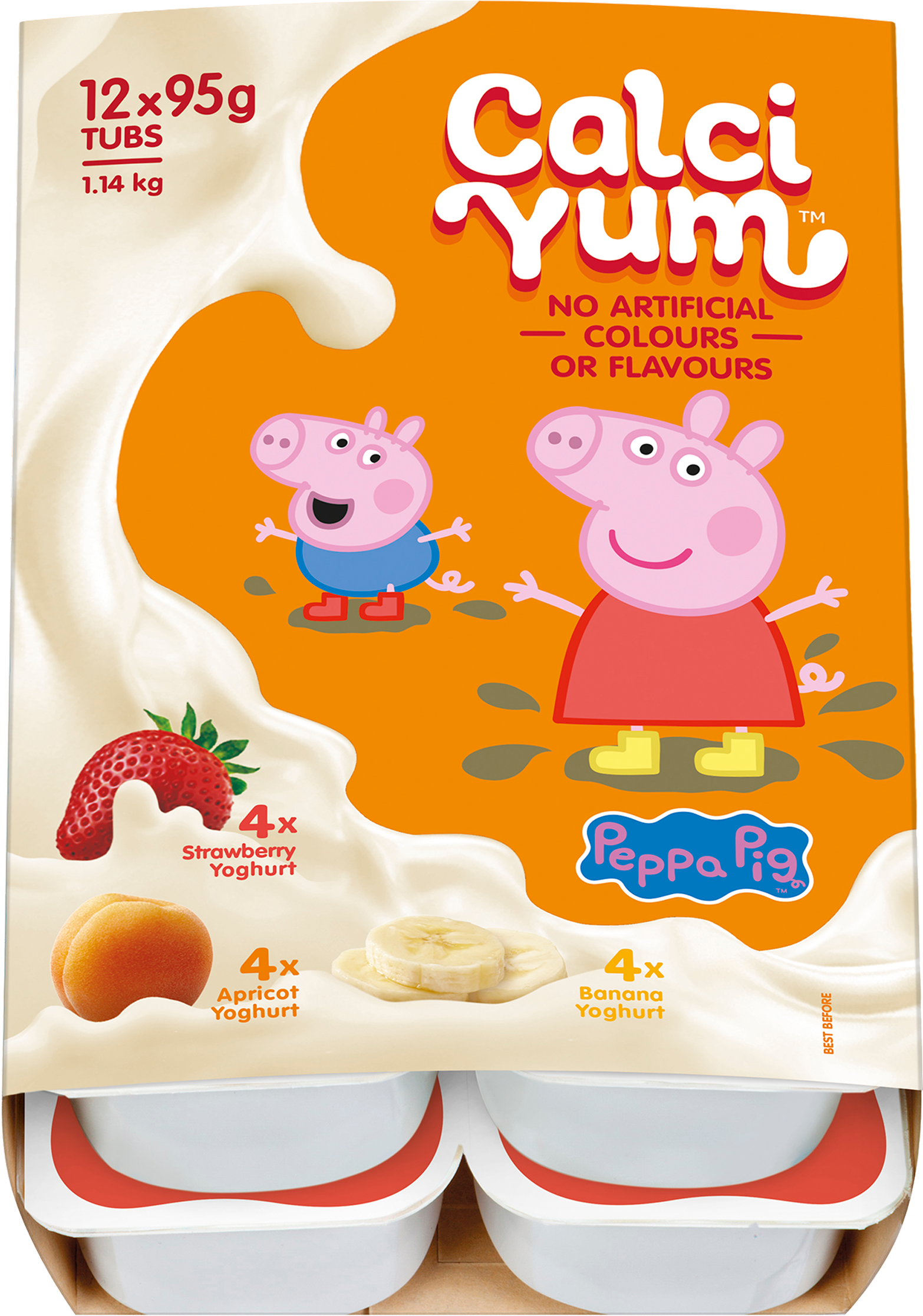 Variety Tubs - Calciyum Yogurt (1654x2462), Png Download